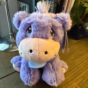 Precious Moments Plush - Harley Hippo - Aurora Collection - NEW